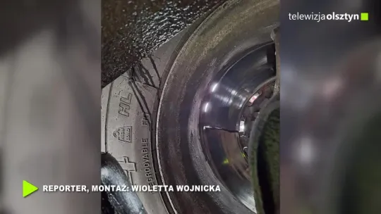 Skandaliczny stan techniczny ciężarówki