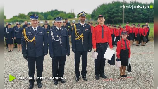 Ślubowanie członków Młodzieżowej Drużyny Pożarniczej