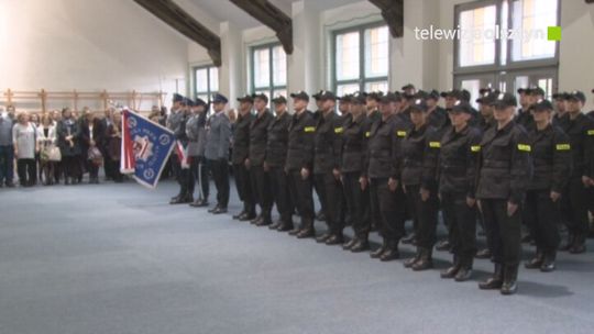 Ślubowanie nowych policjantów