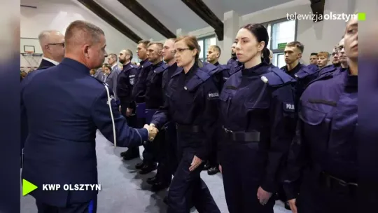 Ślubowanie nowych policjantów oraz uroczyste wyróżnienia i awanse