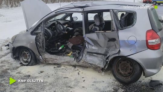 Śmiertelny wypadek drogowy na DK51 w okolicy Cerkiewnika