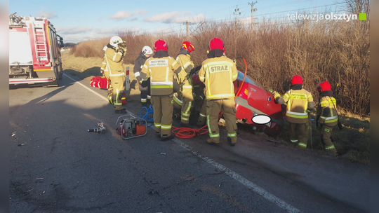 Śmiertelny wypadek na DK 16
