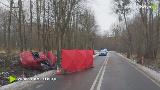 Śmiertelny wypadek na drodze