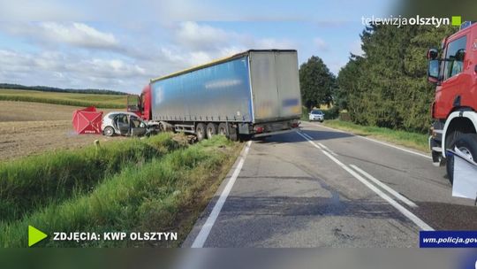 Śmiertelny wypadek na trasie Lidzbark-Brodnica