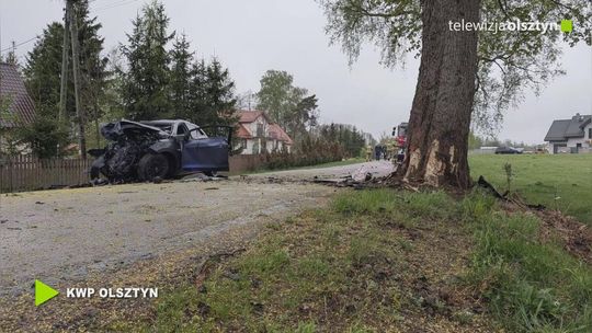 Śmiertelny wypadek pod Gołdapią