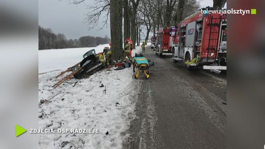 Śmiertelny wypadek w okolicach Węgorzewa