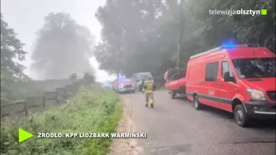 Śmiertelny wypadek w rejonie Lejławek Małych