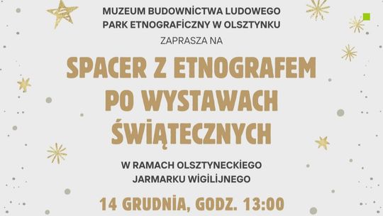 Spacer z etnografem już w niedzielę Spacer z etnografem już w niedzielę