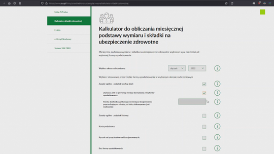 Specjalny kalkulator dla przedsiębiorców 