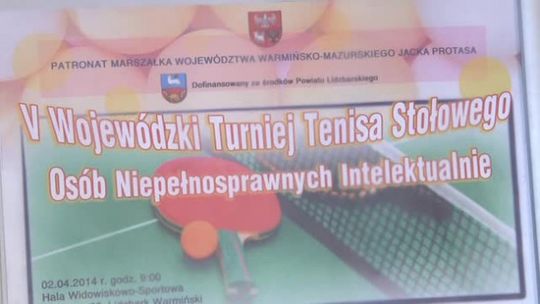 Sportowy Turniej Niepełnosprawnych w Lidzbarku