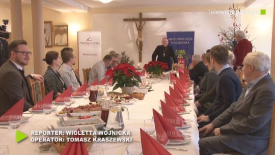 Spotkanie opłatkowe Arcybiskupa z mediami
