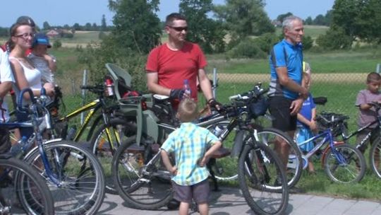 Spotkanie rowerzystów we Frączkach