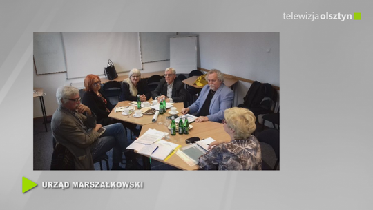 Spotkanie zarządu Społecznej Rady Seniorów 