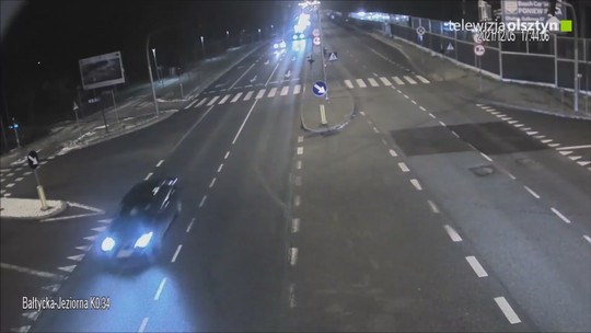 Spowodował kolizję drogową na ul. Bałtyckiej w Olsztynie