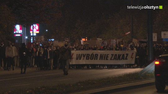 Strajk kobiet w Olsztynie