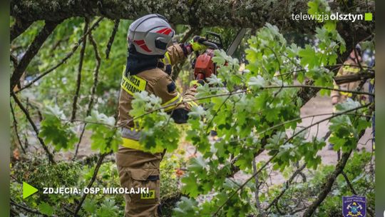 Strażacy odnotowali prawie 900 interwencji