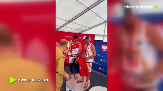 Strażacy rywalizowali na piasku