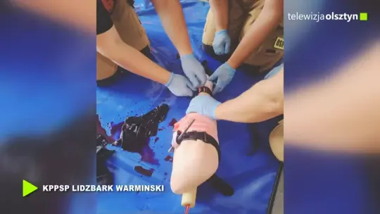 Strażacy z gmin Orneta i Lubomino doskonalili umiejętności ratownicze