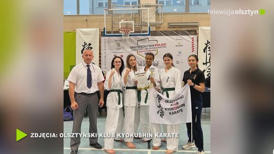 Sukces zawodniczki Olsztyńskiego Klubu Kyokushin Karate