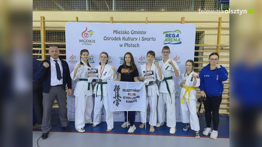 Sukces zawodników Olsztyńskiego Klub Kyokushin Karate