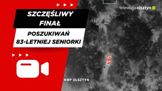 Szczęśliwy finał poszukiwań 83-letniej seniorki