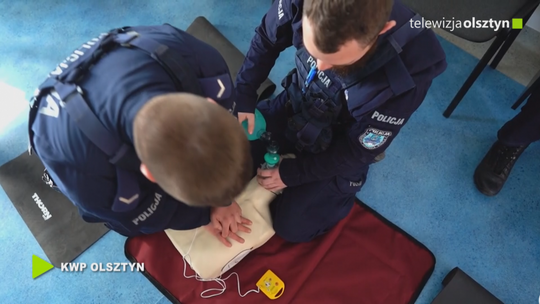 Szkolenie policjantów z regionu