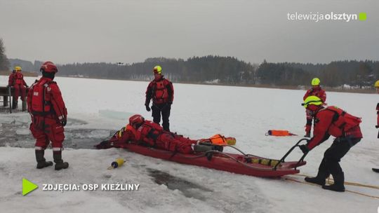 Szkolenie z zakresu ratownictwa lodowego dla Młodzieżowych Drużyn Pożarniczych z OSP