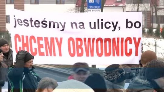  Taksówkarze mówią &quot;STOP!&quot; TIRom w Olsztynie