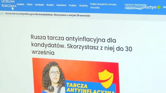 Tarcza Antyinflacyjna na Uczelni Korczaka w Olsztynie