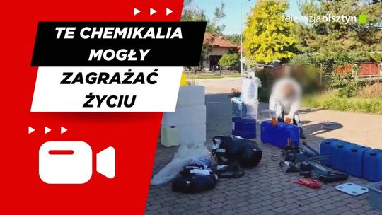 Te chemikalia mogły zagrażać życiu