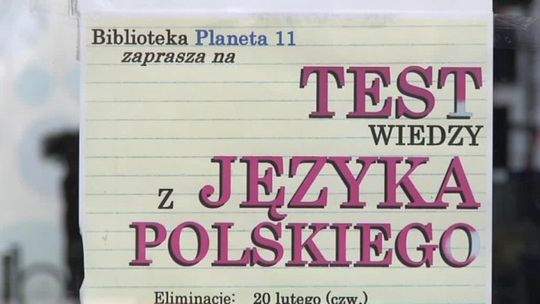 Test wiedzy z języka polskiego