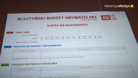 Trwa głosowanie OBO