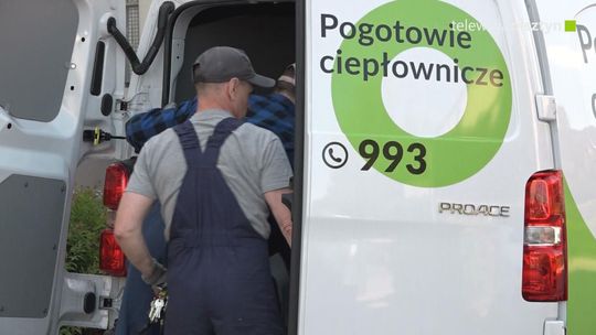 Trwa płukanie wymienników ciepła
