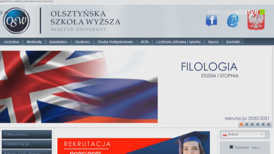 Trwa rekrutacja w Olsztyńskiej Szkole Wyższej