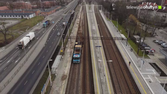 Trwa remont linii kolejowej Olsztyn – Gutkowo