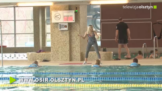Trwają aqua animacje w olsztyńskiej Aquasferze
