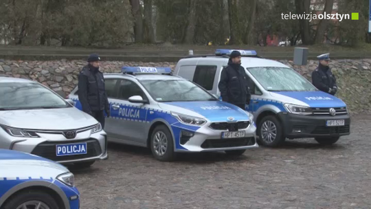 Trzy nowe radiowozy trafiły do olsztyńskich policjantów