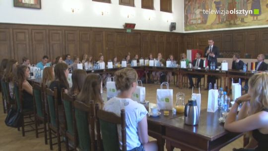 Uczennice z niemieckiego Offenburga przyjechały do Olsztyna 