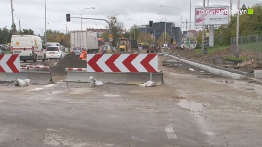Ulica Leonharda wciąż zakorkowana