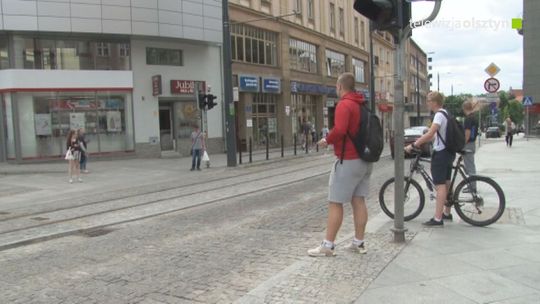 Ulica w centrum Olsztyna jest już przejezdna