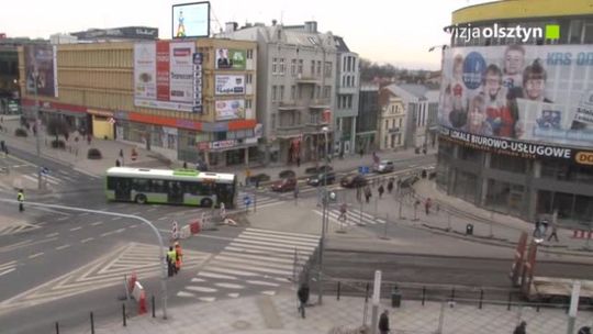 Ulice w centrum Olsztyna zmieniły swój bieg 