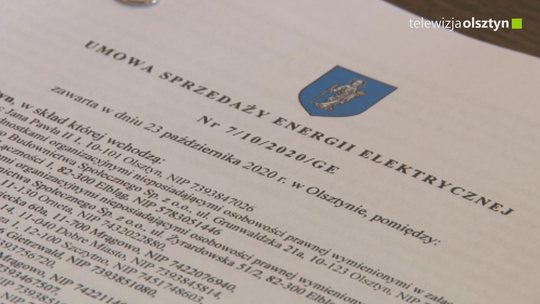 Umowa na prąd podpisana