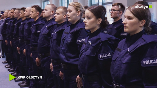 Uroczyste ślubowanie policjantów