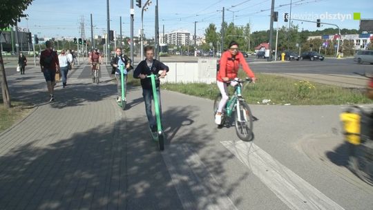 Użytkownicy hulajnóg pod lupą policjantów