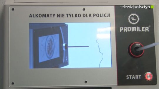 W Komendzie Miejskiej Policji pojawił się ogólnodostępny alkomat 