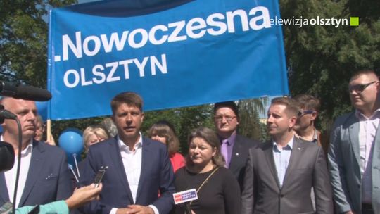 W Olsztynie gościł dziś Ryszard Petru 