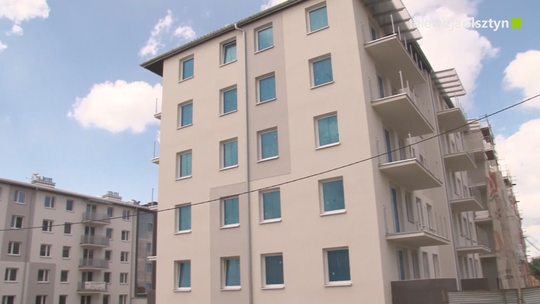 W Olsztynie nowych budynków wielorodzinnych przybywa.