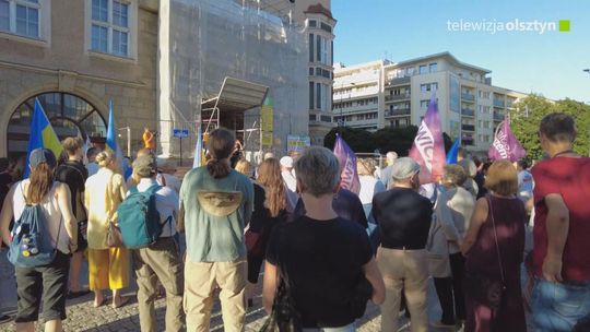 W Olsztynie odbyła się manifestacja pod hasłem „Nie bądź obojętny- to nasza wspólna sprawa”.