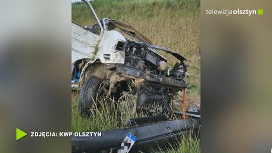 W wypadku busa na drodze ekspresowej S7 zginęły 2 osoby