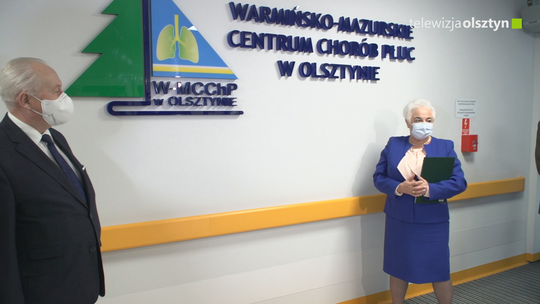 Warmińsko - Mazurskie Centrum Chorób Płuc w Olsztynie oficjalnie otwarte
